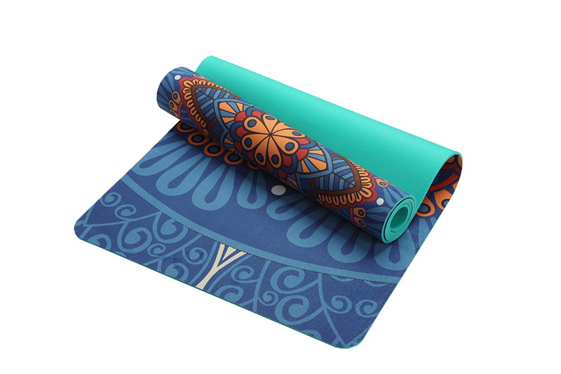 Personalized Non-slip Suede TPE Yoga Mat