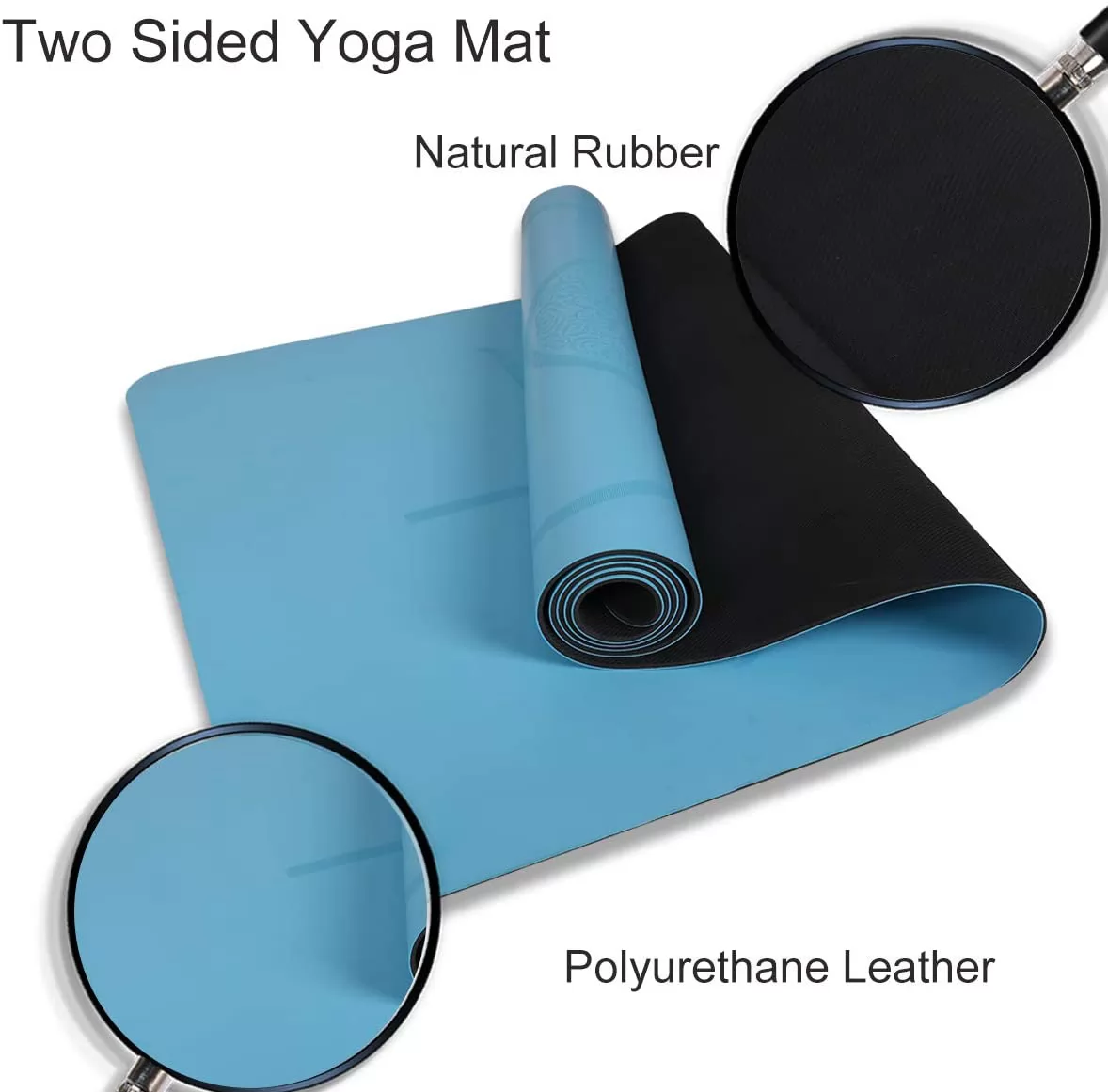 Set di accessori per yoga naturali Esercizio di fitness