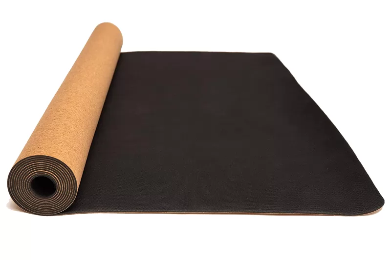 Fitness Brown Cork Rubber Yoga Mat