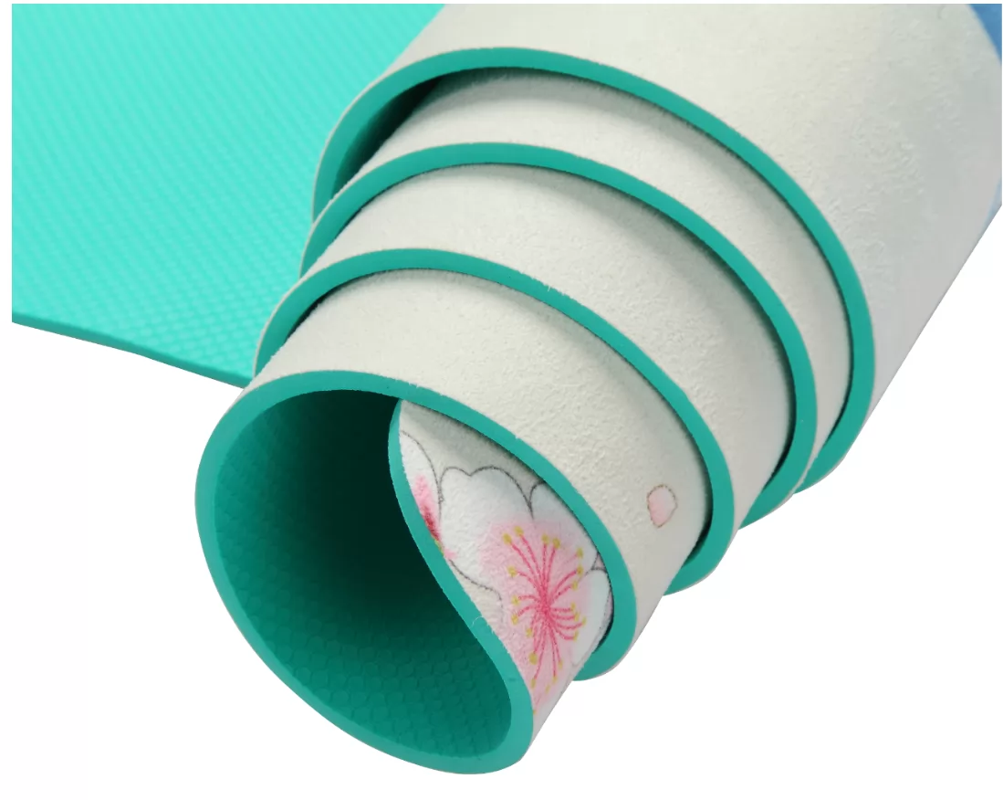 Personalized Non-slip Suede TPE Yoga Mat