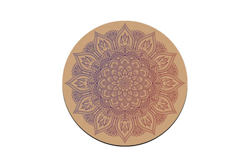 Organic Brown Cork TPE Yoga Mat