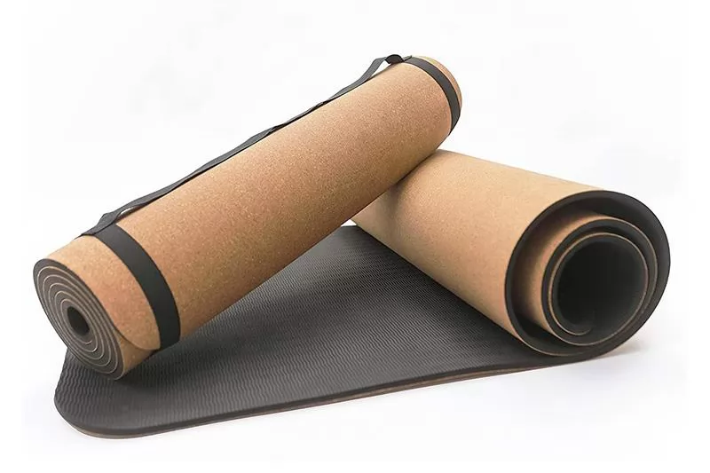 Affordable Brown Cork Yoga Mat