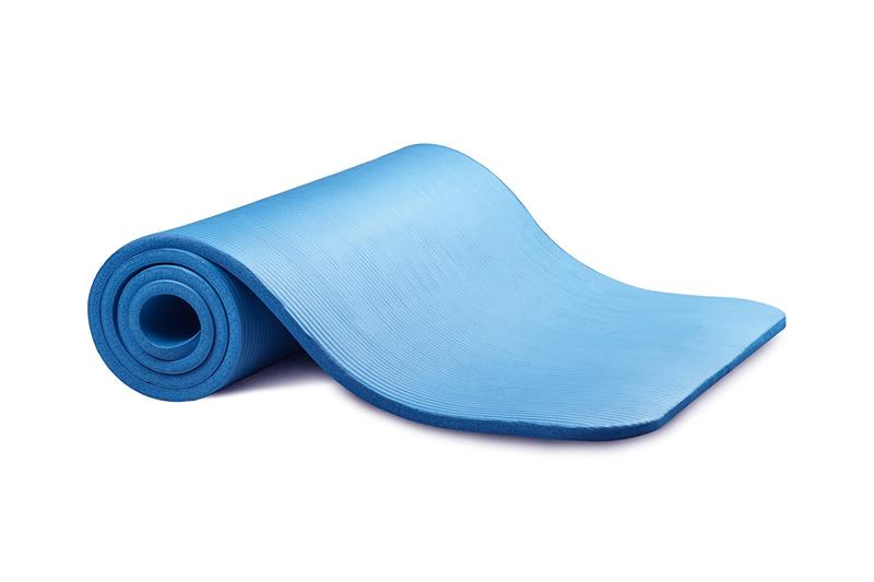 Cheap Blue NBR Yoga Mat