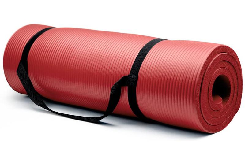 Antitear Red NBR Yoga Mat