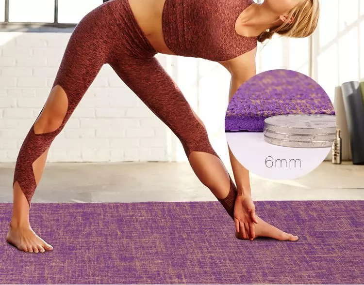 Set di accessori per yoga naturali Esercizio di fitness