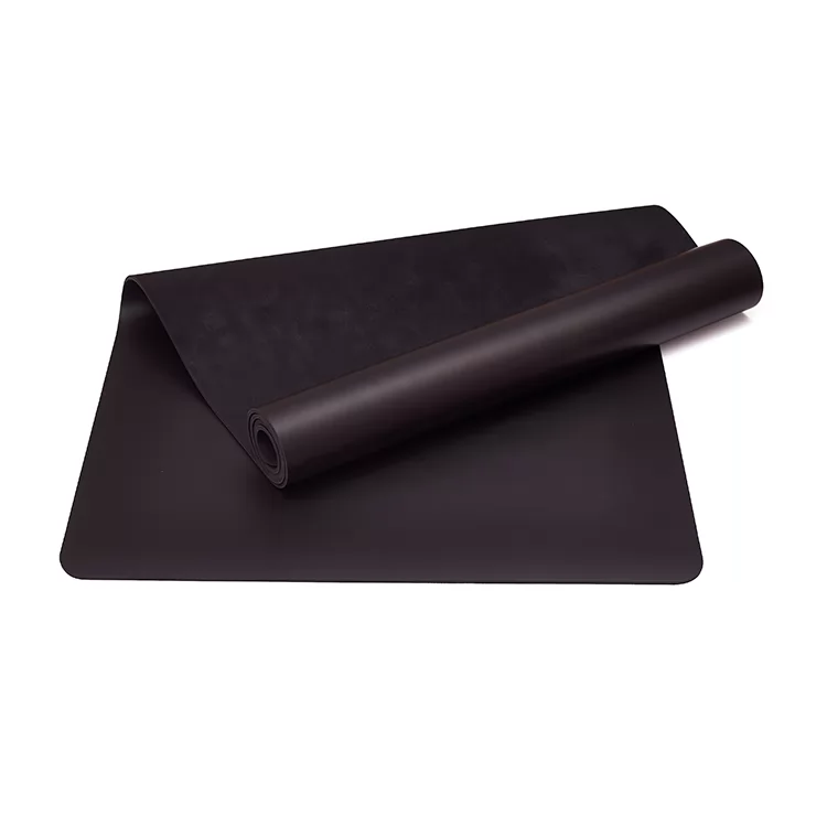 Tapis de yoga en caoutchouc naturel Pilates PU naturel écologique en gros