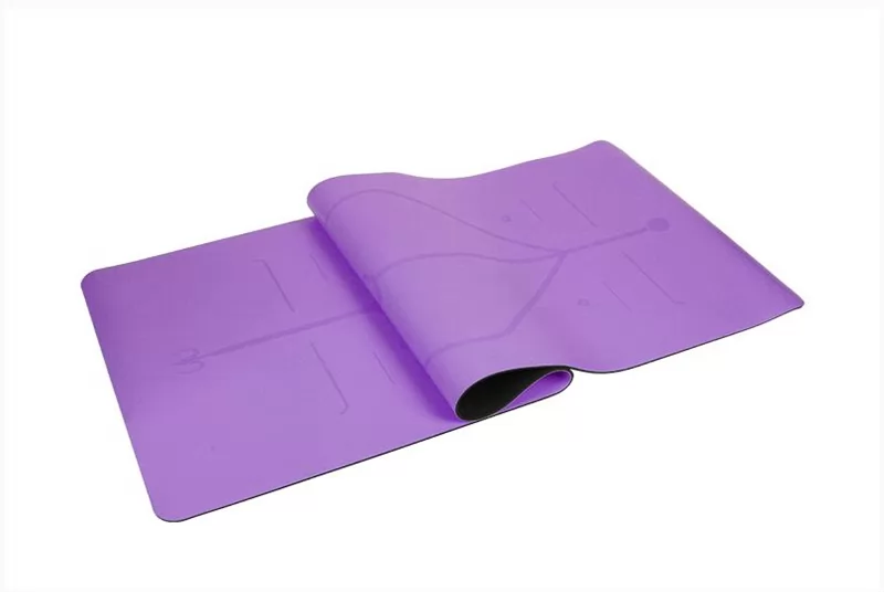 Tapis de yoga en caoutchouc PU