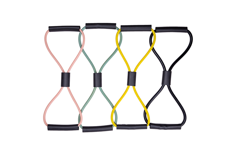 Colourful Custom 8 Shape Resistance Band