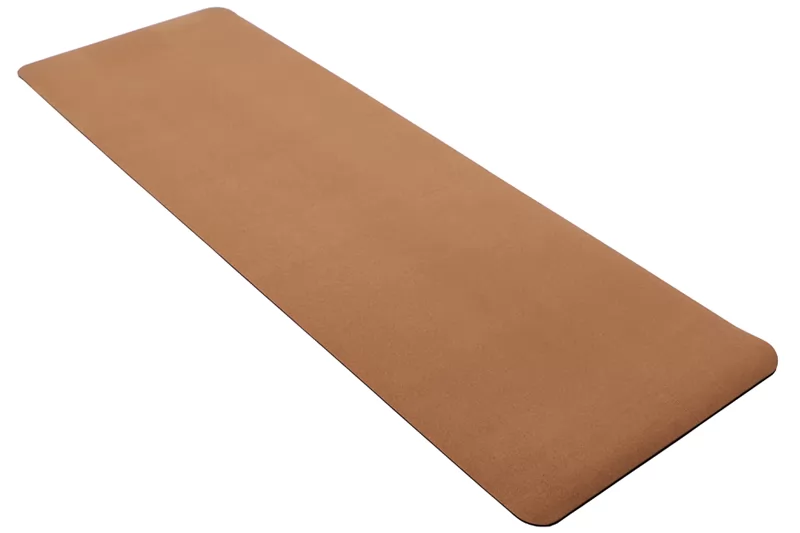 Non-toxic Brown Cork Rubber Yoga Mat