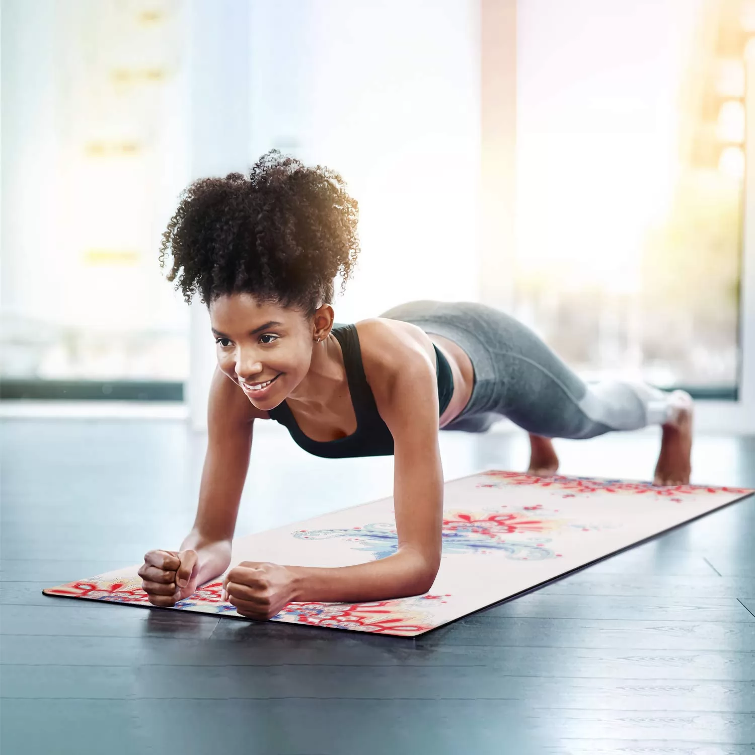 Doğal Yoga Aksesuarları Seti Egzersiz Fitness