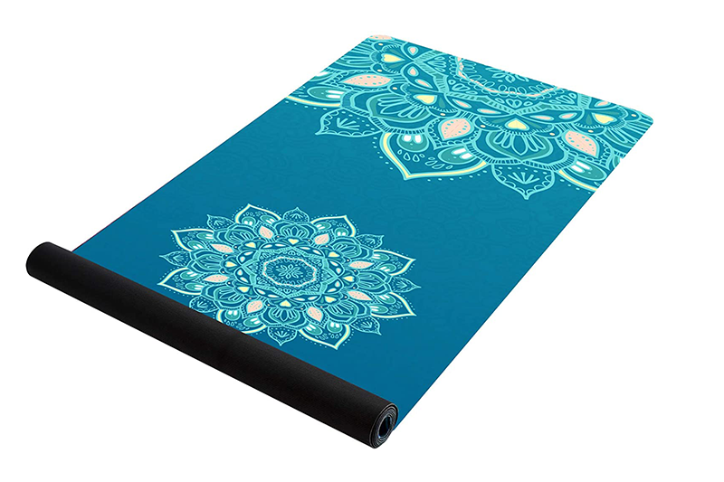 Microfiber Custom Printing Travel Suede Yoga Mat