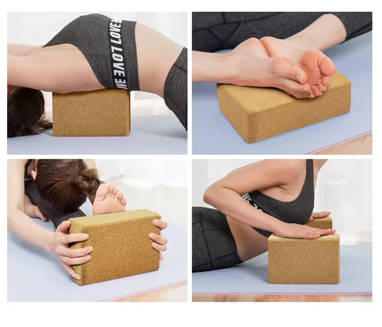 Natural Yoga Accessories Set Exercise Fitness 