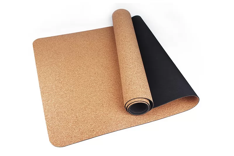 Affordable Brown Cork Rubber Yoga Mat