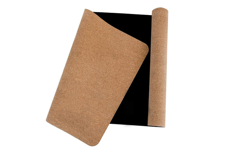 Affordable Brown Cork Rubber Yoga Mat