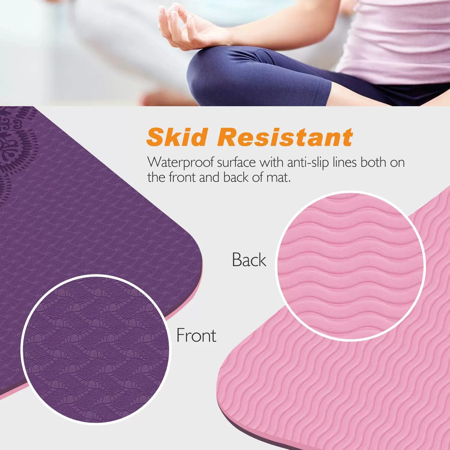 Natural Yoga Accessories Set Exercise Fitness 