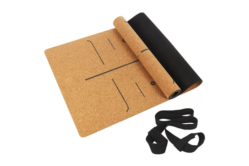 Natural Non Toxic Baby Cork Rubber Yoga Mat