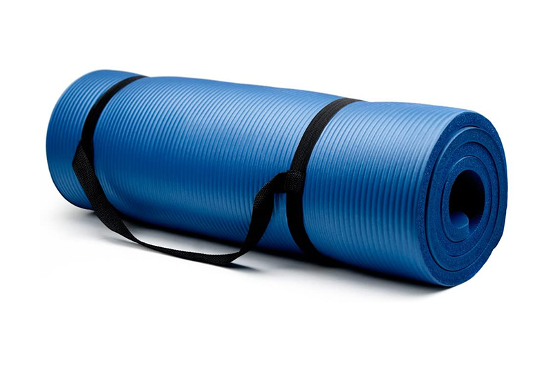 Thick Blue NBR Yoga Mat 