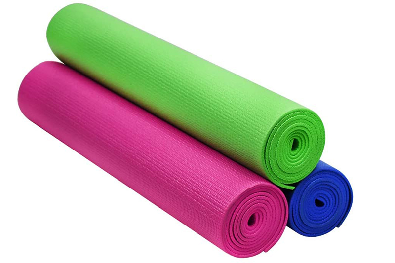 Color Printed PVC Yoga Mat with Strap