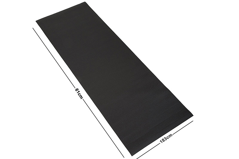 4mm plain color PVC Yoga Mat With Strap