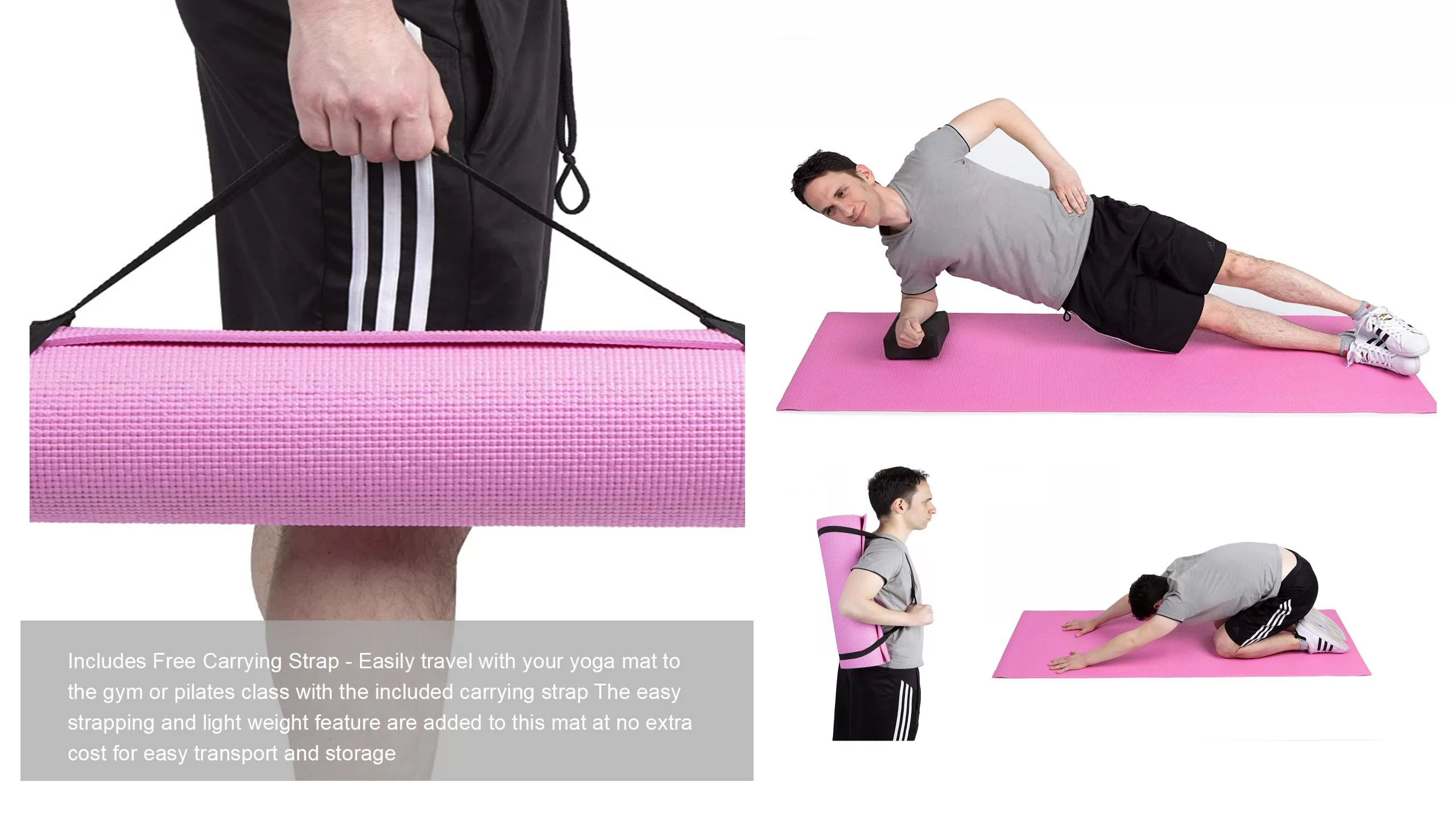 Conjunto de accesorios de yoga natural Ejercicio Fitness