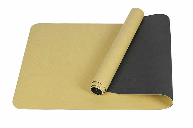 6mm Two Tone Tpe Yoga Mat