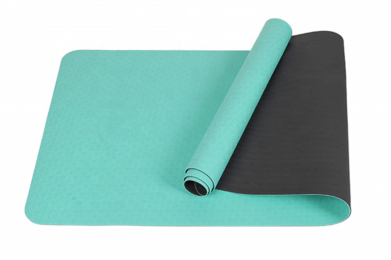 6mm Two Tone Tpe Yoga Mat